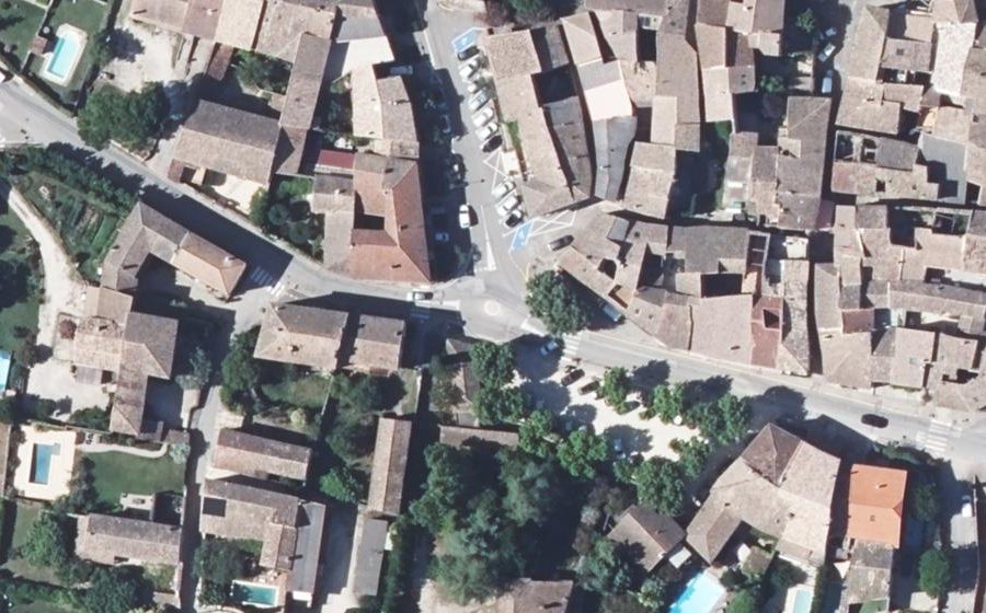 Vue aérienne du Mini-giratoire n°1953835055