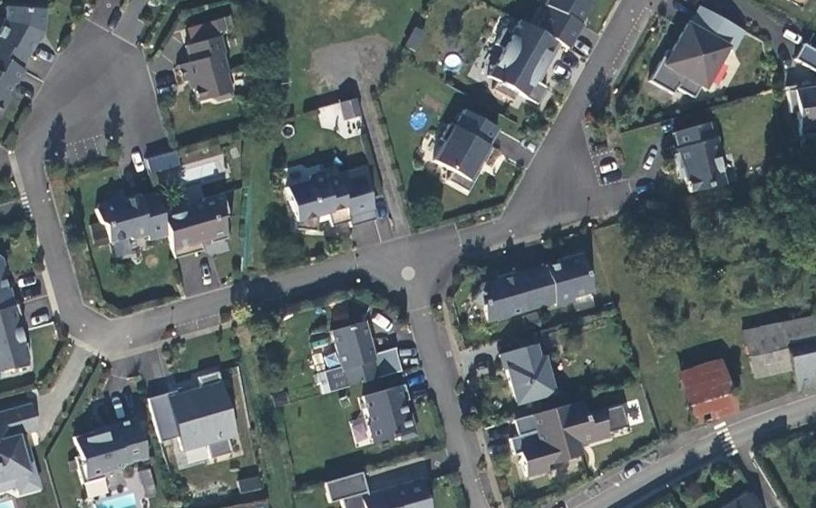 Vue aérienne du Mini-giratoire n°1954580903