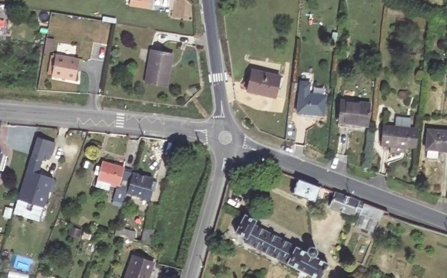 Vue aérienne du Mini-giratoire n°1954777966