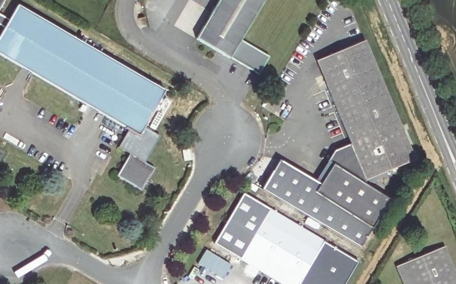 Vue aérienne du Mini-giratoire n°1954807774