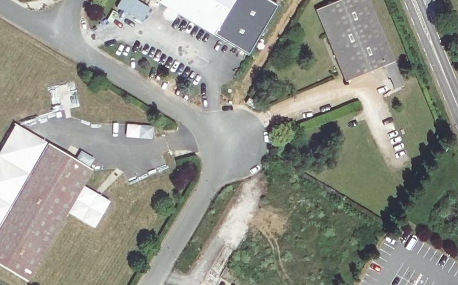 Vue aérienne du Mini-giratoire n°1954807857