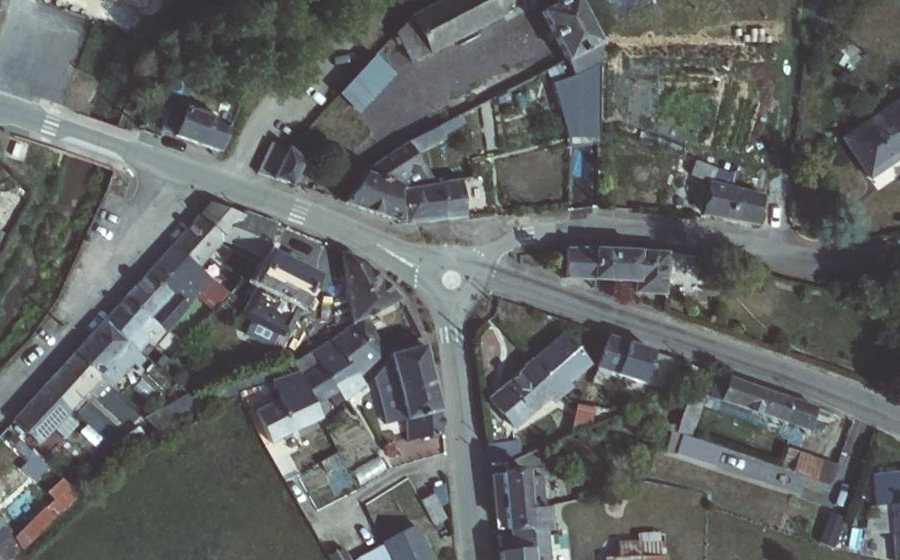 Vue aérienne du Mini-giratoire n°1955260284