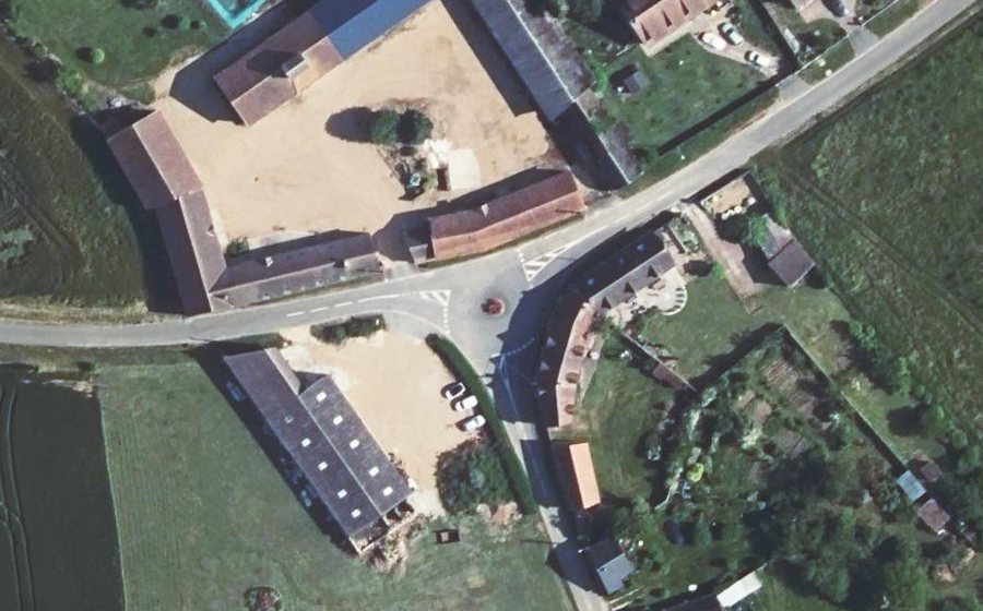 Vue aérienne du Mini-giratoire n°1956557527