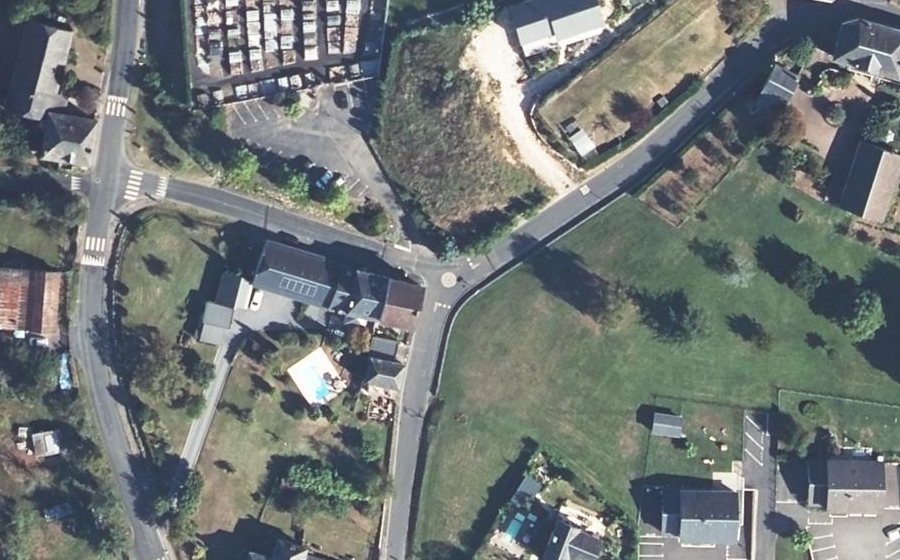 Vue aérienne du Mini-giratoire n°1957219246