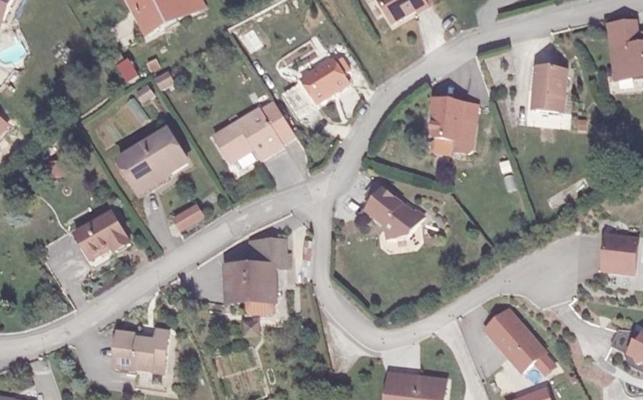 Vue aérienne du Mini-giratoire n°1960955044