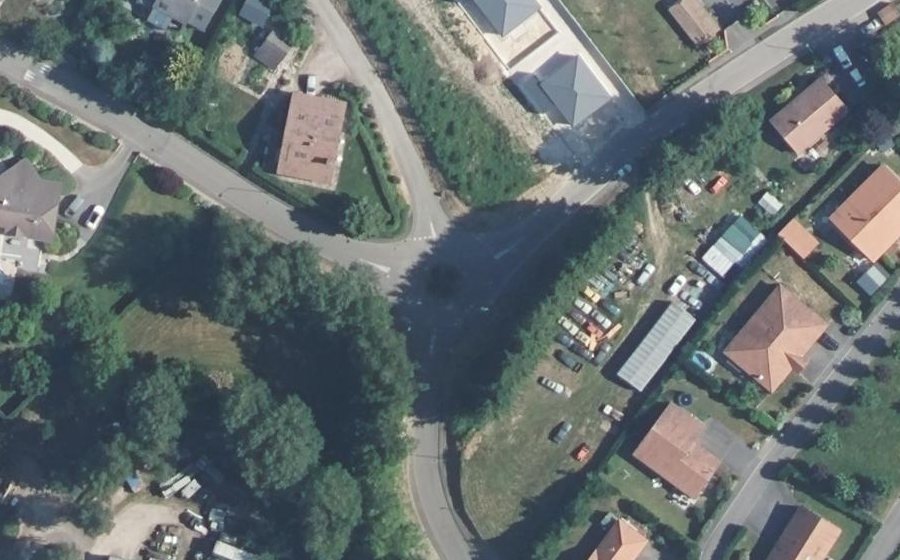 Vue aérienne du Mini-giratoire n°1964154562
