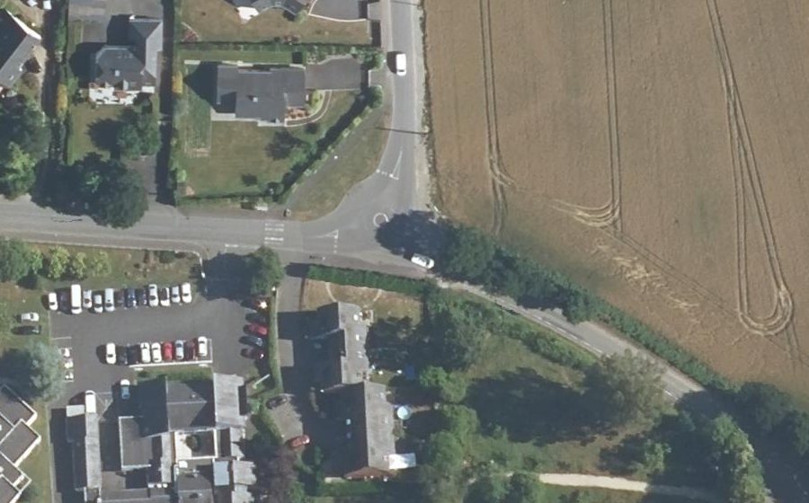 Vue aérienne du Mini-giratoire n°1964783823