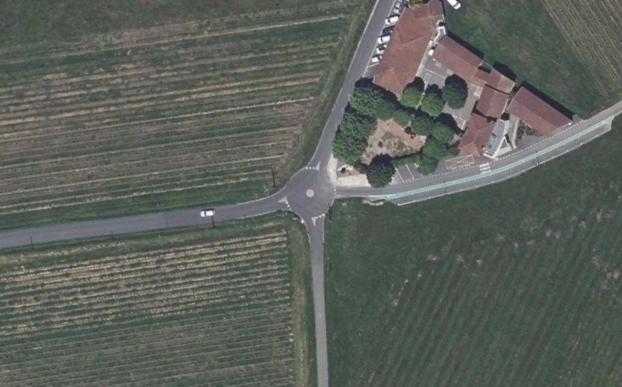 Vue aérienne du Mini-giratoire n°1969999300