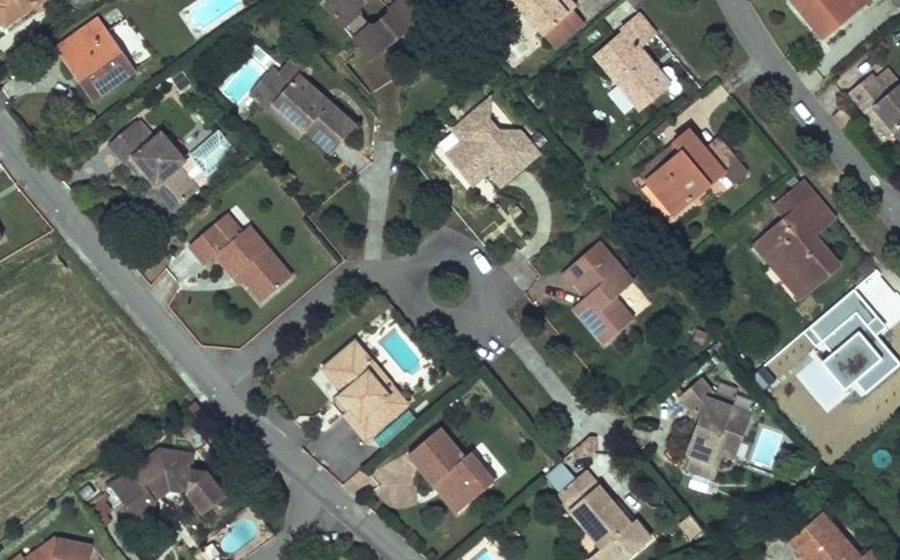 Vue aérienne du Mini-giratoire n°1974727770