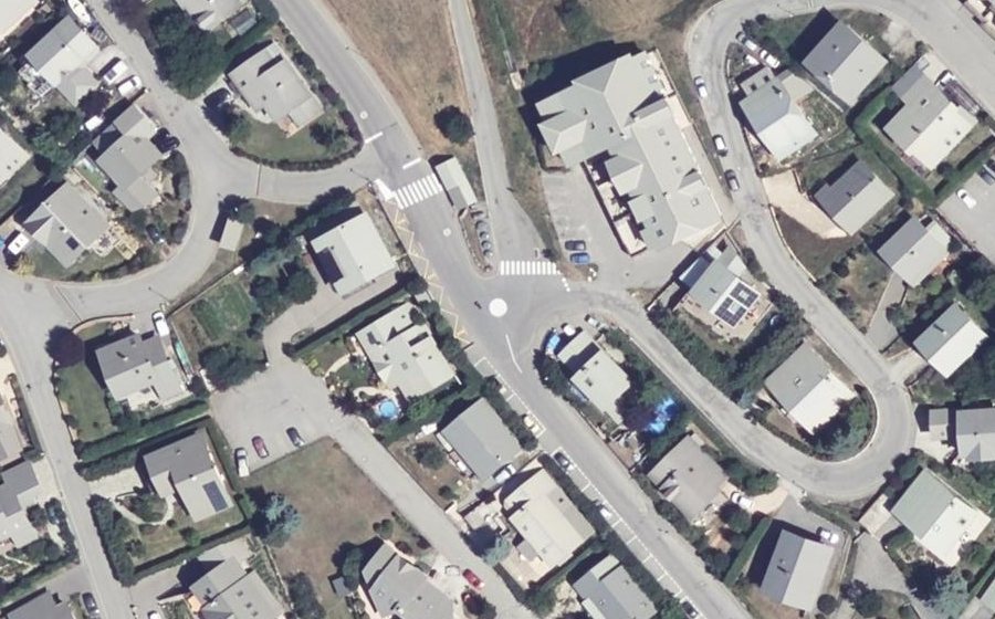 Vue aérienne du Mini-giratoire n°1974983942