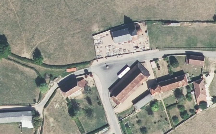 Vue aérienne du Mini-giratoire n°1978069563