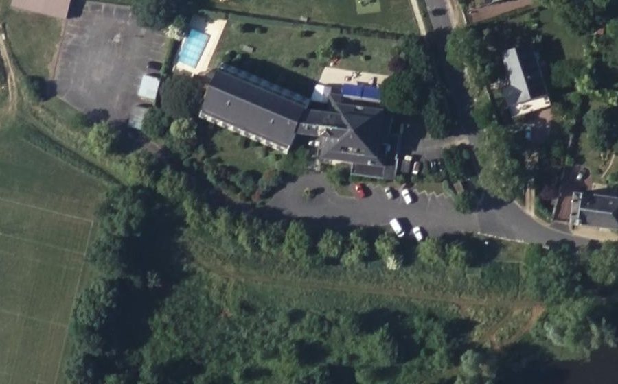 Vue aérienne du Mini-giratoire n°1979689658