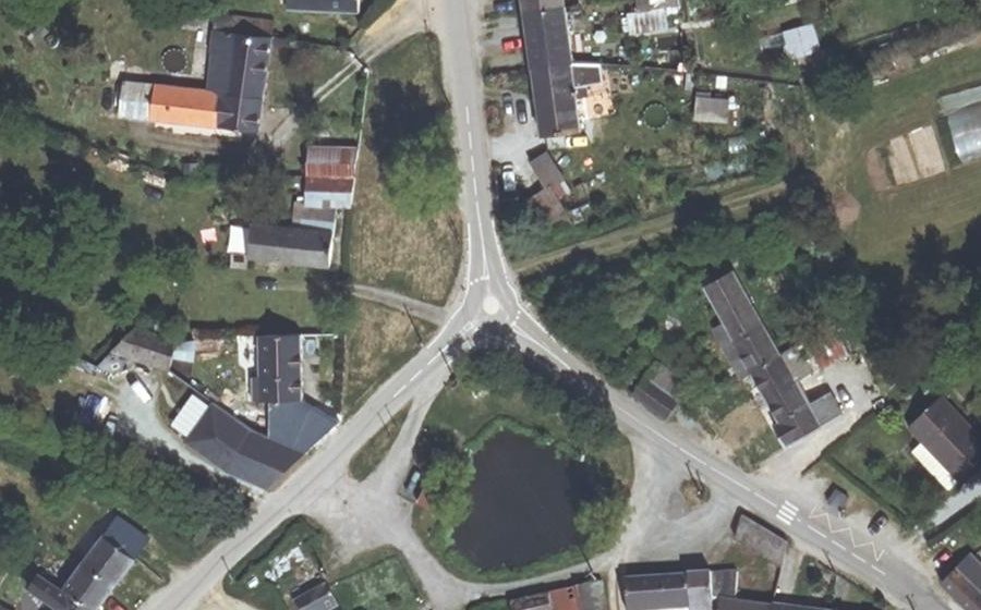Vue aérienne du Mini-giratoire n°1984636568