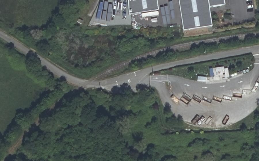 Vue aérienne du Mini-giratoire n°1987062727