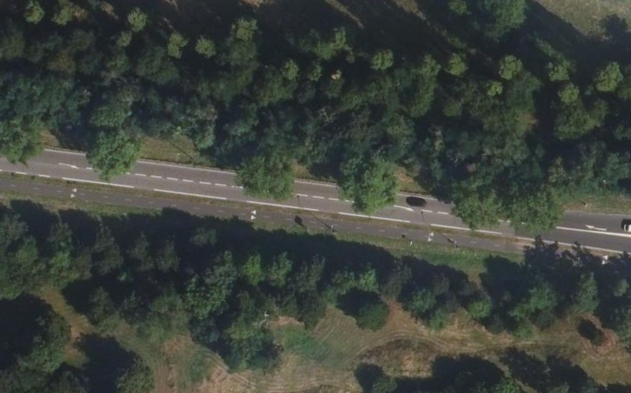 Vue aérienne du Mantes la Jolie