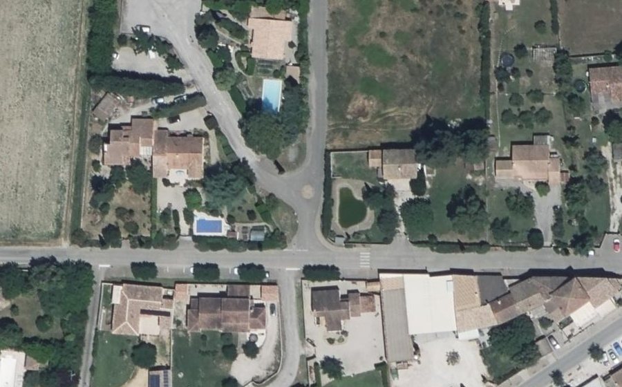 Vue aérienne du Mini-giratoire n°1990709716