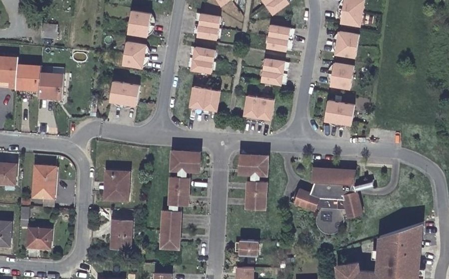 Vue aérienne du Mini-giratoire n°1992326877