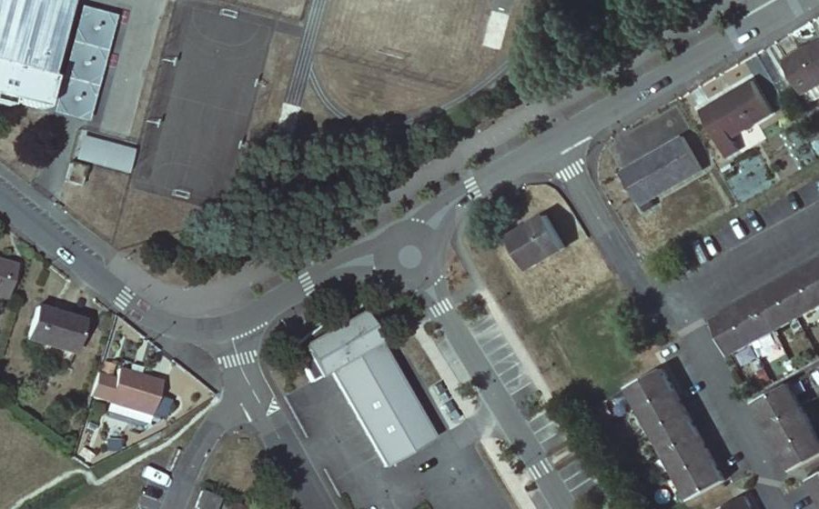Vue aérienne du Mini-giratoire n°1994166970