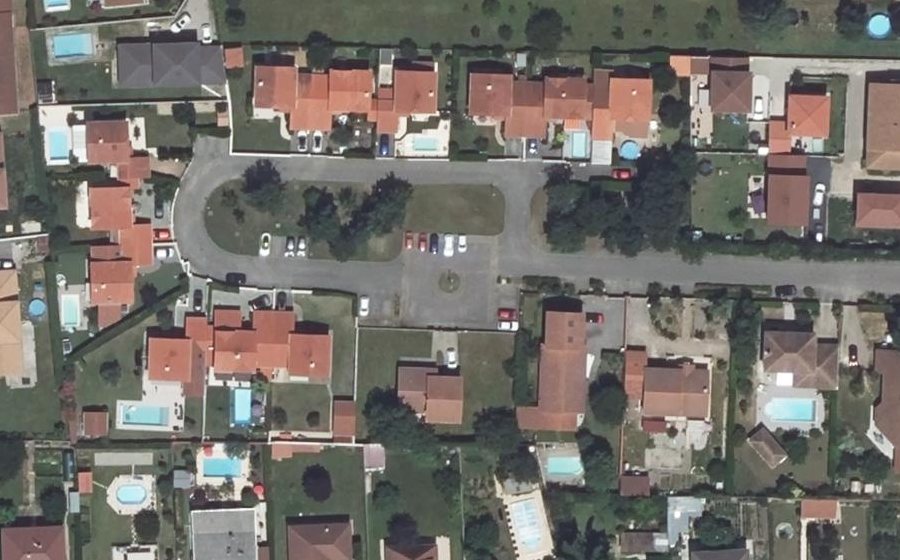Vue aérienne du Mini-giratoire n°1995037933