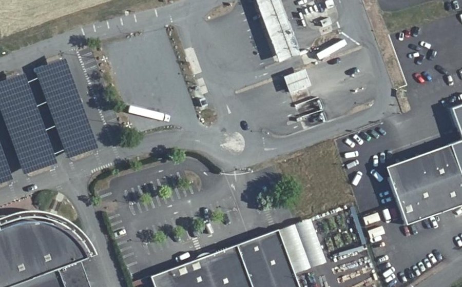 Vue aérienne du Mini-giratoire n°1996145347
