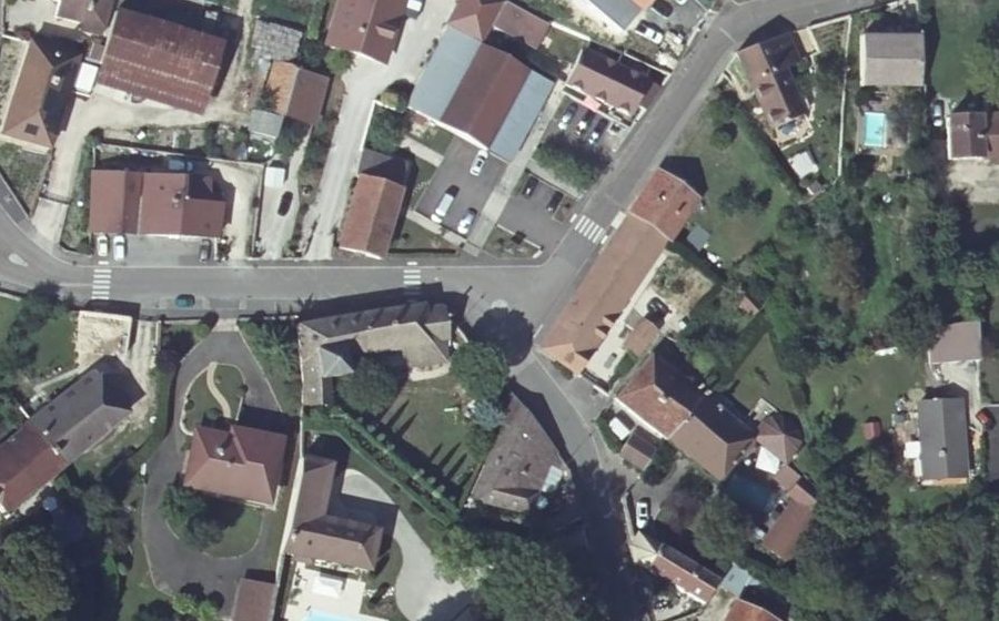 Vue aérienne du Mini-giratoire n°1997422318