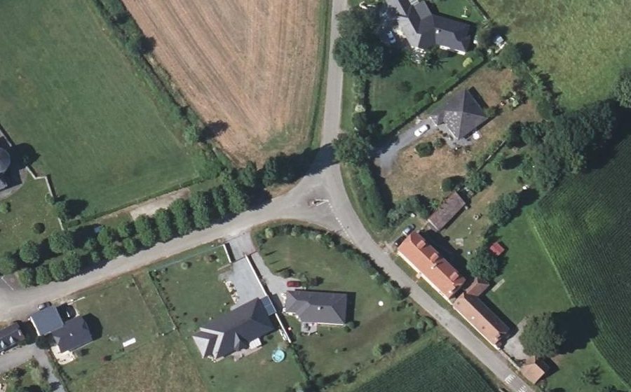 Vue aérienne du Mini-giratoire n°2009634429