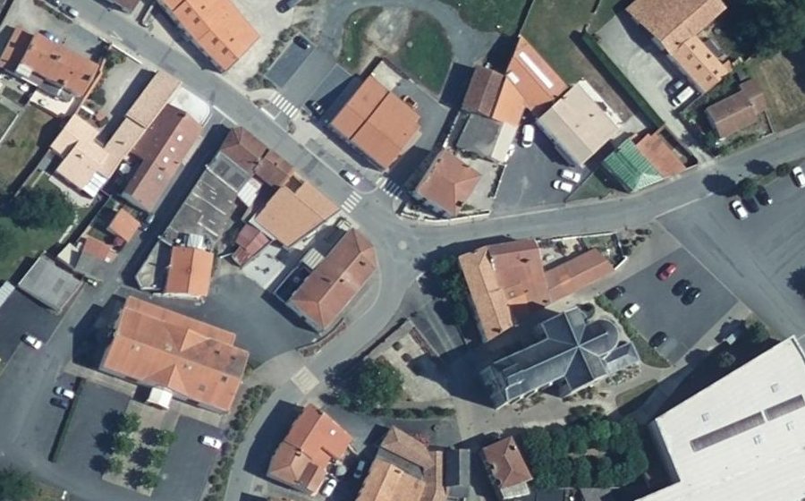 Vue aérienne du Mini-giratoire n°2010677016