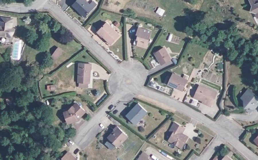 Vue aérienne du Mini-giratoire n°2017314937