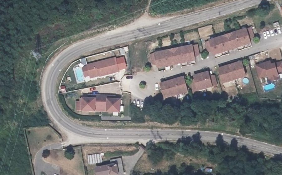 Vue aérienne du Mini-giratoire n°2030377082