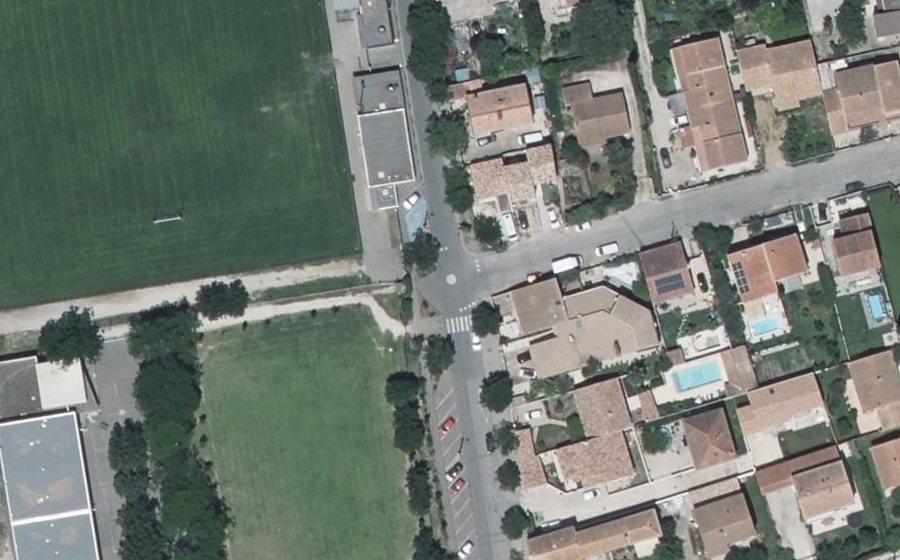 Vue aérienne du Mini-giratoire n°2039964232