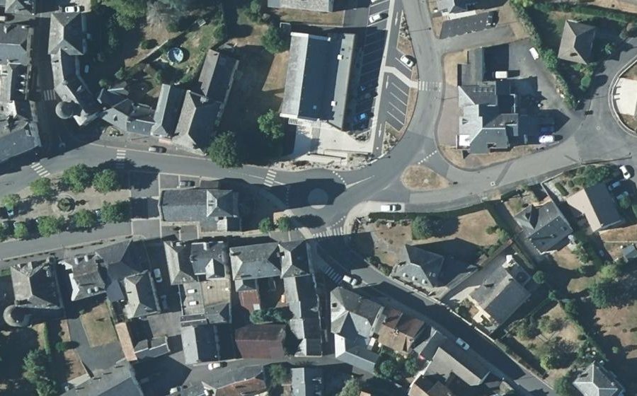 Vue aérienne du Mini-giratoire n°2040490036