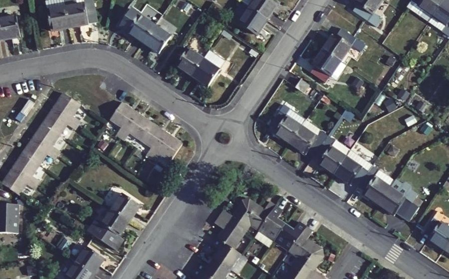 Vue aérienne du Mini-giratoire n°2048200428