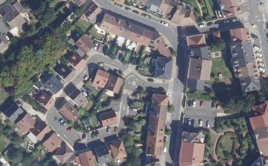 Vue aérienne du Mini-giratoire n°2051564399