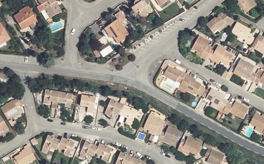 Vue aérienne du Mini-giratoire n°2051650300