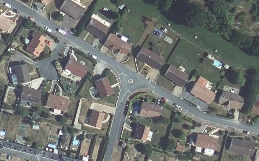 Vue aérienne du Mini-giratoire n°2052092920
