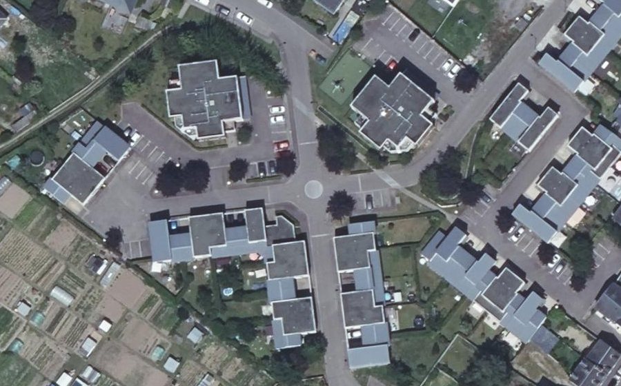 Vue aérienne du Mini-giratoire n°2054426087