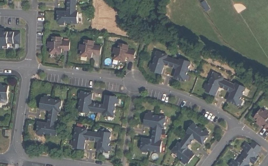 Vue aérienne du Mini-giratoire n°2054750635
