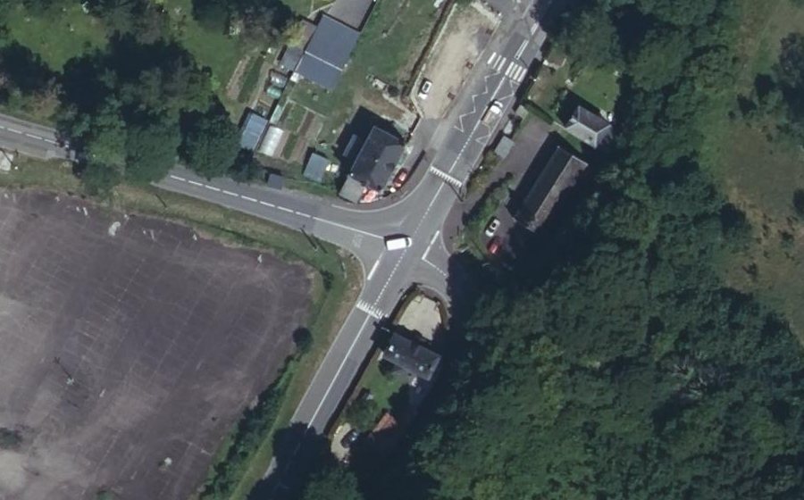 Vue aérienne du Mini-giratoire n°2056841768