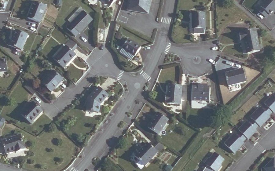 Vue aérienne du Mini-giratoire n°2058552878