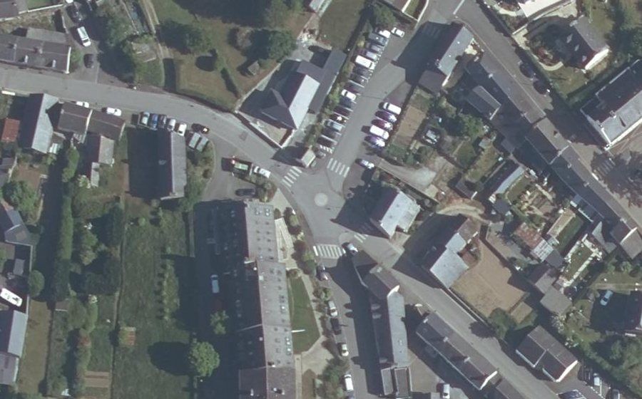 Vue aérienne du Mini-giratoire n°2058552971