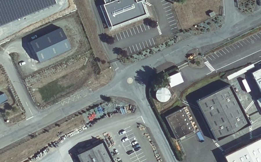 Vue aérienne du Mini-giratoire n°2063591369