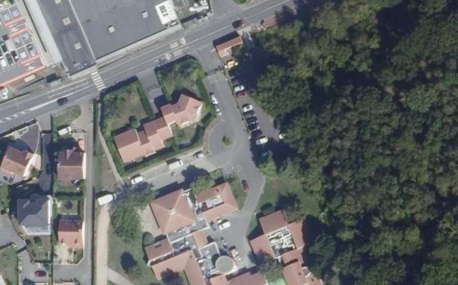 Vue aérienne du Mini-giratoire n°2063919719