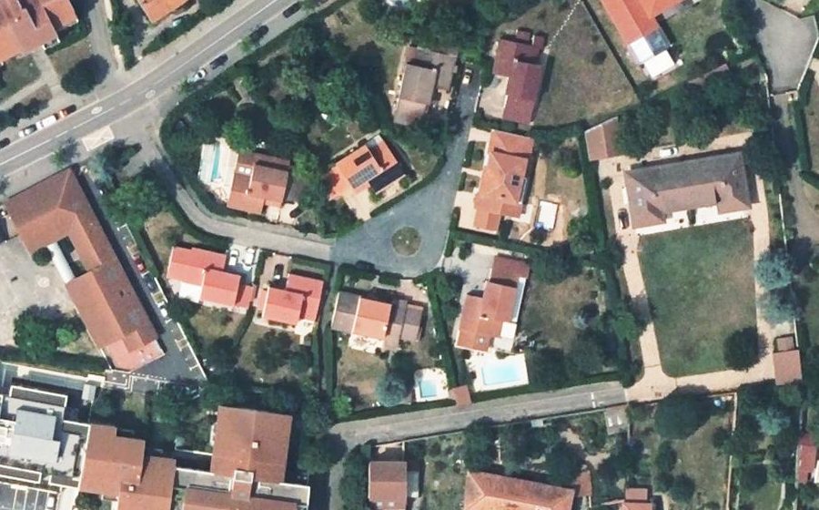 Vue aérienne du Mini-giratoire n°2072919238