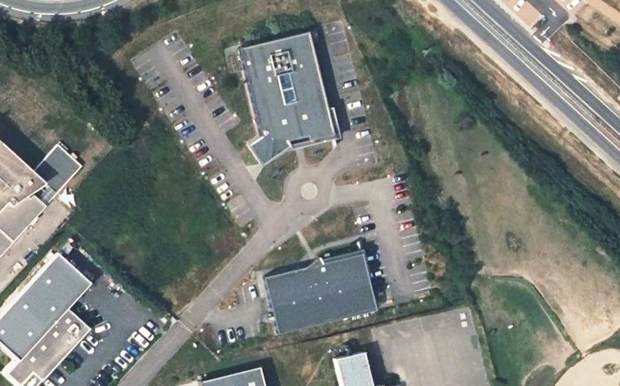 Vue aérienne du Mini-giratoire n°2073726614