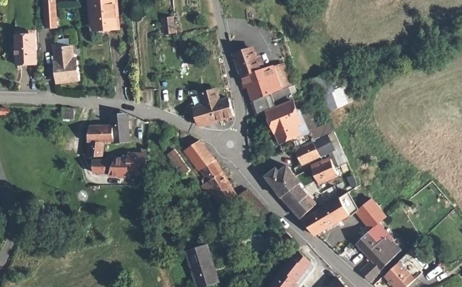 Vue aérienne du Mini-giratoire n°2074520754
