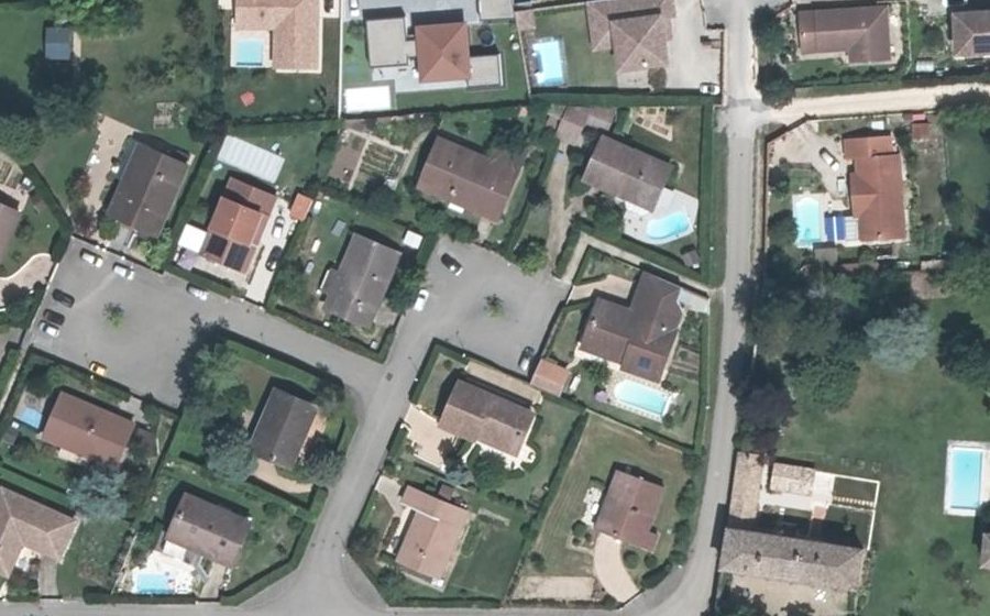 Vue aérienne du Mini-giratoire n°2084322843