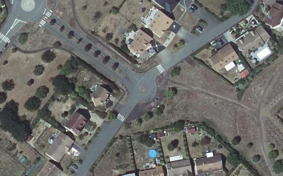 Vue aérienne du Mini-giratoire n°2085538569