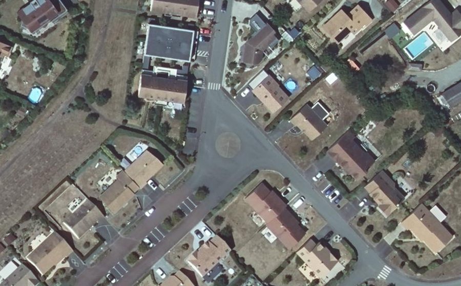 Vue aérienne du Mini-giratoire n°2085538572