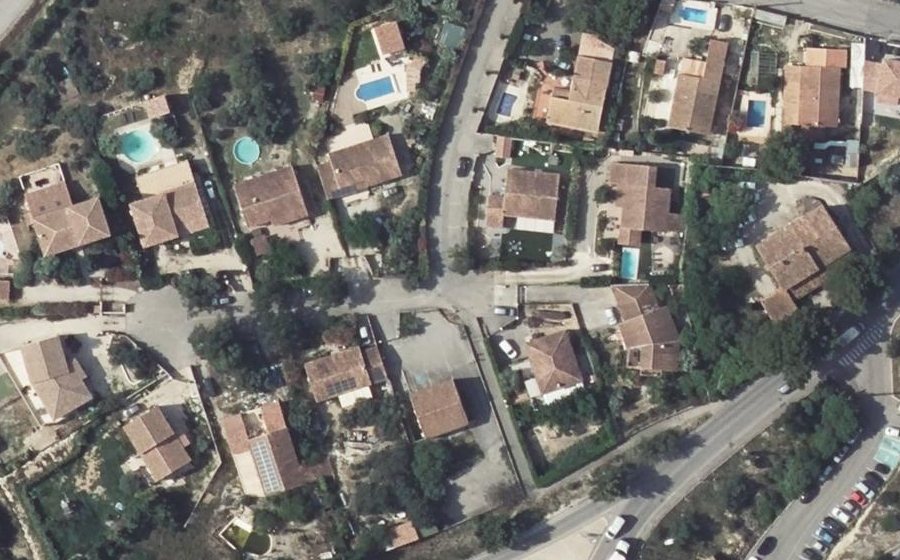 Vue aérienne du Mini-giratoire n°2085968662