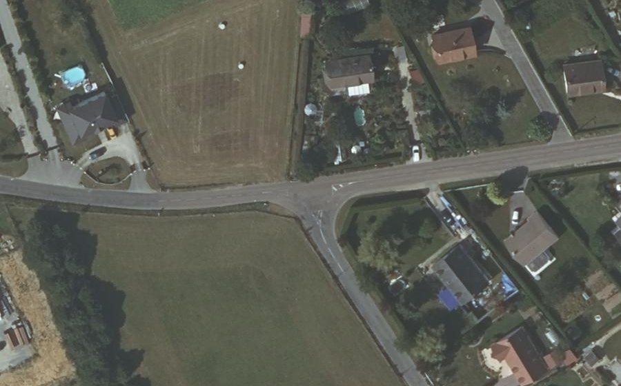 Vue aérienne du Mini-giratoire n°2086207717